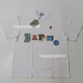 A BATHING APE MULTI FONTS RELAXED FIT POLO