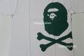 A BATHING APE BIG APE CROSSBONE PIGMENT PRINT TEE
