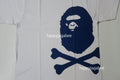 A BATHING APE BIG APE CROSSBONE PIGMENT PRINT TEE