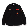 A BATHING APE BAPE RELAXED BOYSCOUT SHIRT