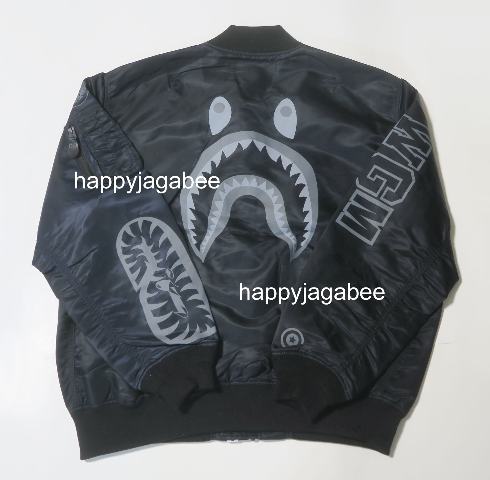 A BATHING APE SHARK LOOSE FIT MA-1