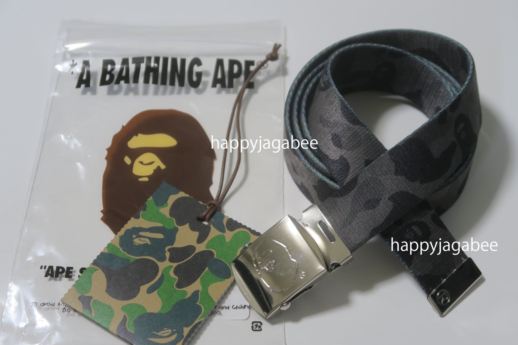 BAPE 1st Camo GI Belt Green