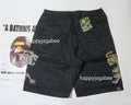 A BATHING APE JAPANESE MOTIF SHORTS