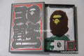 A BATHING APE BAPE STORE JAPAN LIMITED BAPE 30TH ANNIV. APE HEAD TEE SET w/ Pins & Magnet
