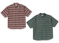 A BATHING APE NIMI BAPE CHECK LOOSE FIT S/S SHIRT
