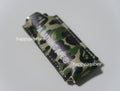 A BATHING APE ABC CAMO LEATHER LIGHTER CASE