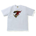 A BATHING APE 1ST CAMO APE FACE STA TEE