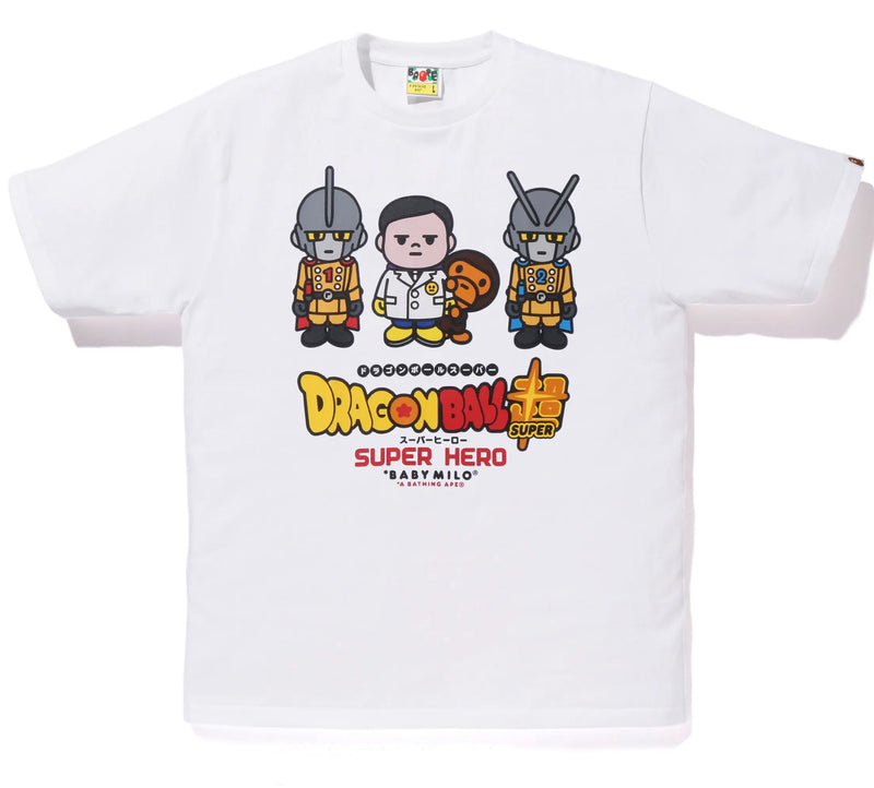BAPE × DRAGON BALL SUPER: SUPER HERO RED RIBBON ARMY BABY MILO® TEE