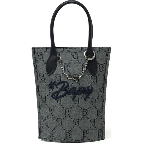 A BATHING APE Ladies' BAPY MONOGRAM JACQUARD SHOULDER BAG