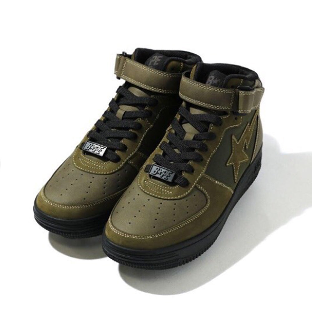 A BATHING APE MILITARY BAPE STA MID