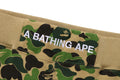 A BATHING APE ABC CAMO SWEAT SHORTS