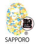 A BATHING APE BAPE STORE JAPAN LIMITED BAPE 30TH ANNIV. APE HEAD TEE SET w/ Pins & Magnet