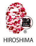 A BATHING APE BAPE STORE JAPAN LIMITED BAPE 30TH ANNIV. APE HEAD TEE SET w/ Pins & Magnet