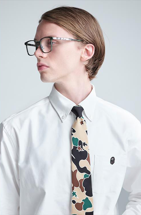 A BATHING APE - Mr. BATHING APE STA CAMO TIE