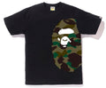 A BATHING APE 1ST CAMO SIDE BIG APE HEAD TEE