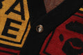 A BATHING APE Ladies' APE FACE CROPPED KNIT CARDIGAN