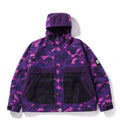 A BATHING APE COLOR CAMO RELAX HOODIE JACKET