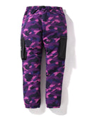 A BATHING APE COLOR CAMO MILITARY PANTS