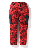 A BATHING APE COLOR CAMO MILITARY PANTS