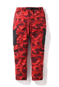 A BATHING APE COLOR CAMO MILITARY PANTS