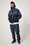 A BATHING APE COLOR CAMO MILITARY PANTS