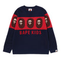 A BATHING APE BAPE KIDS APE HEAD KNIT