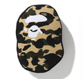 A BATHING APE 1ST CAMO APE HEAD CUSHION
