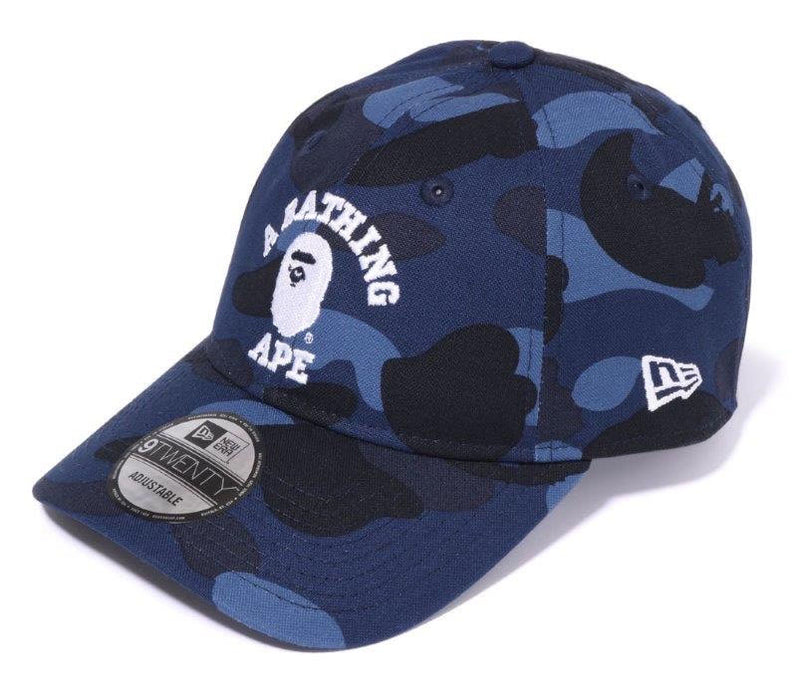 A BATHING APE x New Era COLOR CAMO COLLEGE 9TWENTY CAP