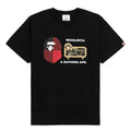 A BATHING APE BAPE X WOOLRICH TEE