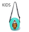 A BATHING APE BAPE KIDS BABY MILO ICE CREAM SHOULDER BAG