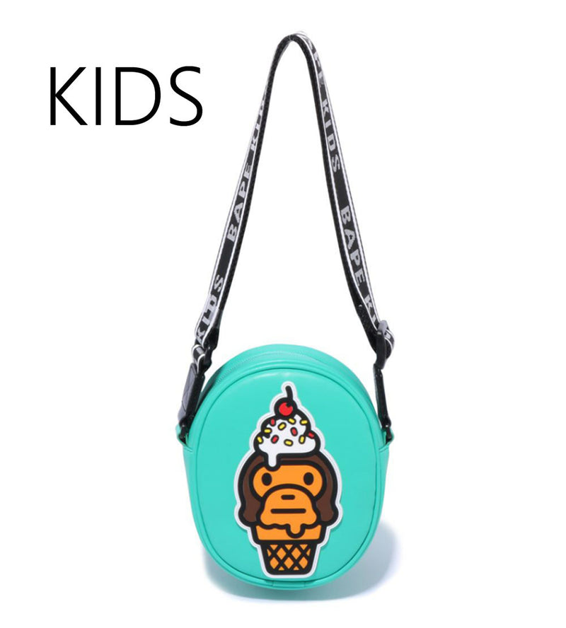 A BATHING APE BAPE KIDS BABY MILO ICE CREAM SHOULDER BAG