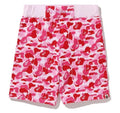 A BATHING APE ABC CAMO SWEAT SHORTS
