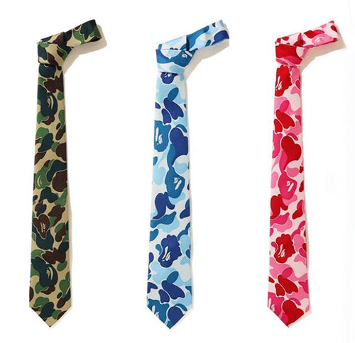 A BATHING APE Mr. BATHING APE ABC CAMO TIE
