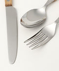 A BATHING APE BAPE CUTLERY SET Spoon/Knife/Fork Wood - happyjagabee store