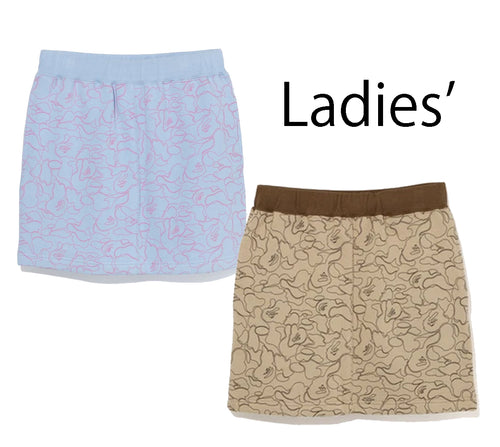A BATHING APE Ladies' LINE CAMO SKIRT