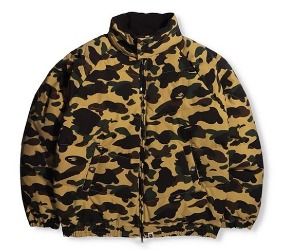 A BATHING APE 1ST CAMO LOOSE FIT DOWN JACKET - Main Image