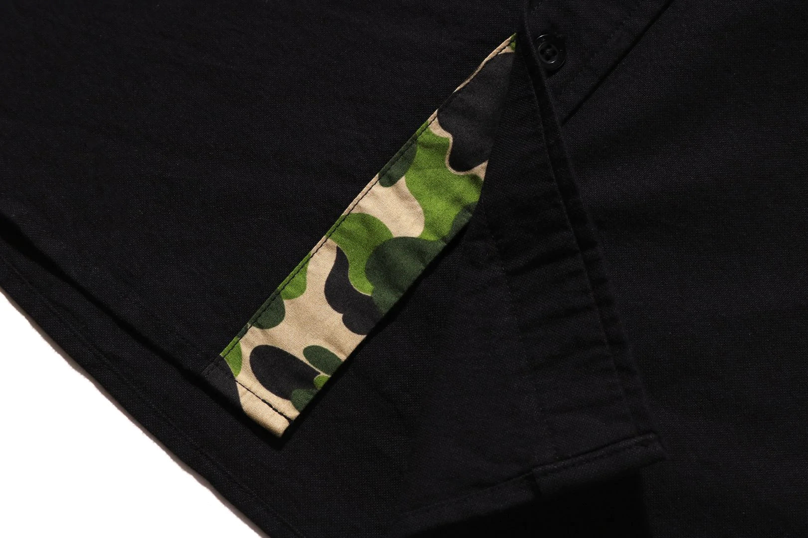 A BATHING APE LARGE APE HEAD OXFORD BD SHIRT – happyjagabee store