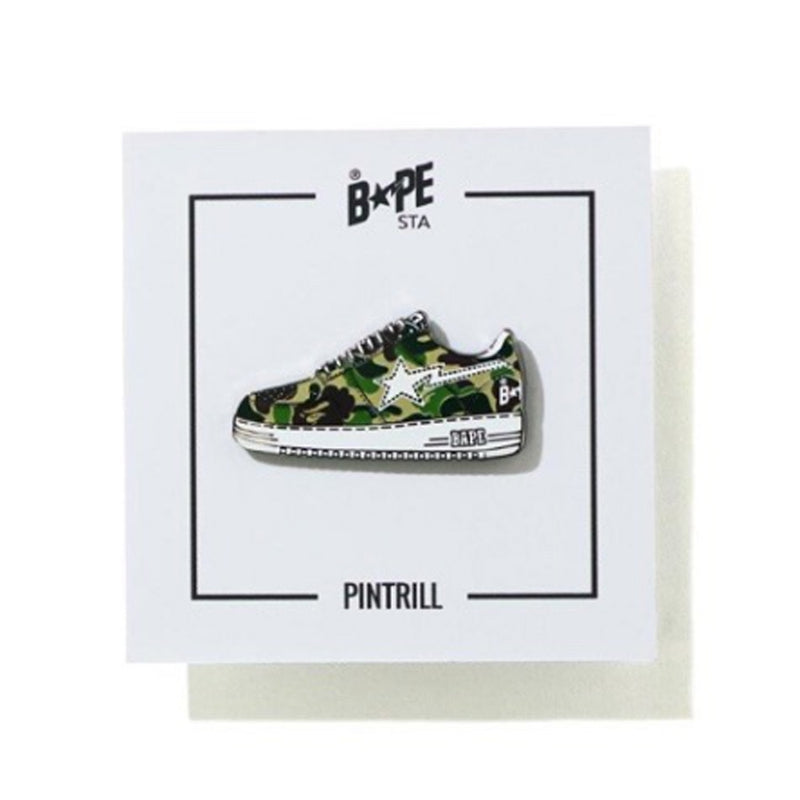 A BATHING APE ABC CAMO BAPE STA PINTRILL PINS - happyjagabee store