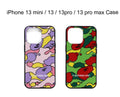 A BATHING APE STA CAMO iPhone 13 CASE mini / 13 / 13 pro / 13 pro max