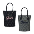 A BATHING APE Ladies' BAPY MONOGRAM JACQUARD SHOULDER BAG