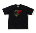 A BATHING APE 1ST CAMO APE FACE STA TEE