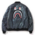 A BATHING APE AURORA SHARK LOOSE FIT MA-1