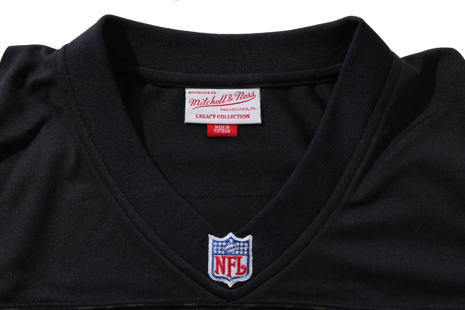 BAPE X MITCHELL & NESS NFL OAKLAND RAIDERS LEGACY JERSEY MENS