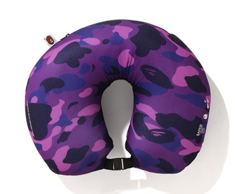 A BATHING APE COLOR CAMO 2WAY NECK PILLOW