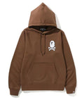 A BATHING APE COLOR APE CROSSBONE ONE POINT PULLOVER HOODIE