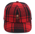 A BATHING APE - MR BATHING APE FLANNEL CHECK CAP