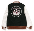 A BATHING APE BAPE x END. VARSITY JACKET