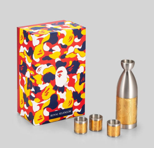 A BATHING APE BAPE X ROYAL SELANGOR SAKE SET