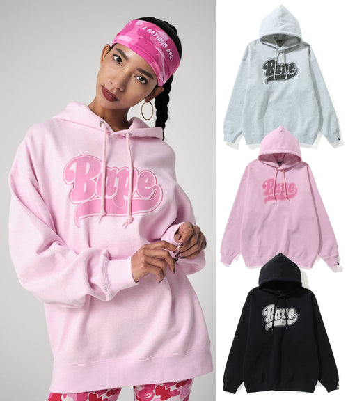 A BATHING APE Ladies' BAPE OVERSIZED PULLOVER HOODIE