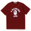 A BATHING APE COLLEGE HEAVY WEIGHT TEE